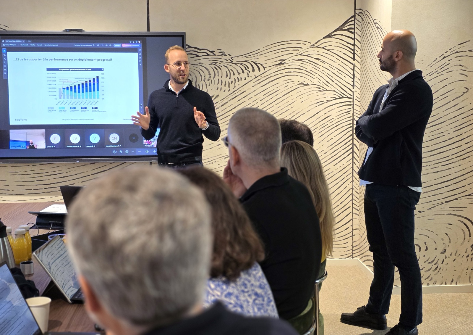 Une session Focus Friday dans les bureaux de Sapians