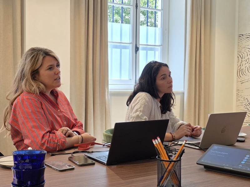 Aurore Perrin et Alice Guittet animent un atelier Focus Women