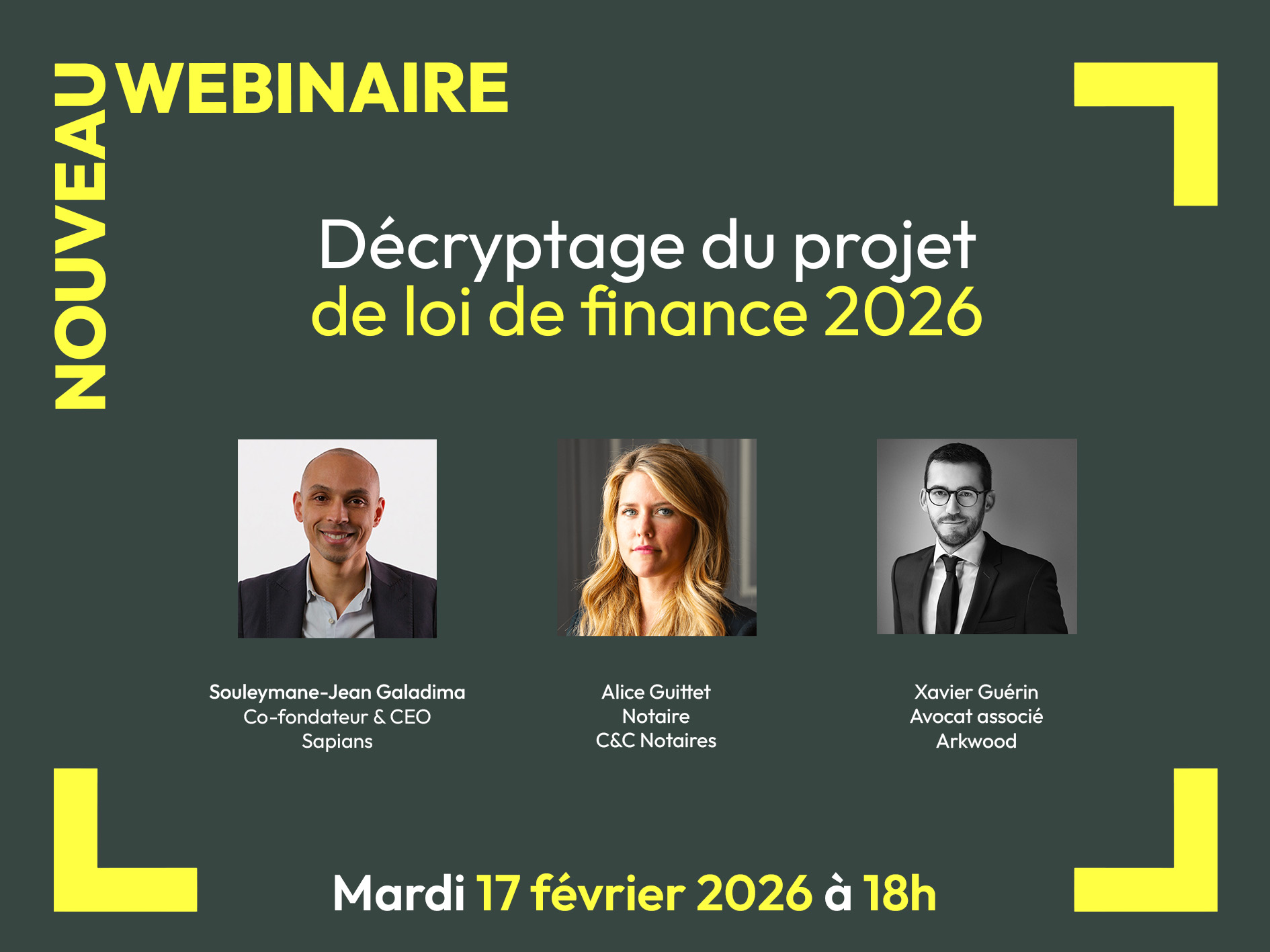 Projet de Loi de Finance 2026