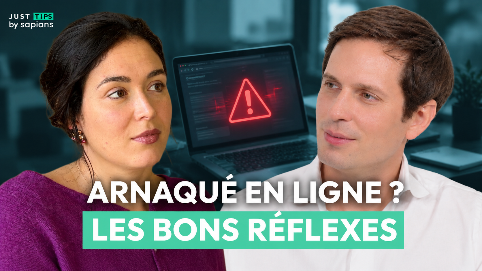 Miniature de l'épisode Just Tips avec Baptiste Saint-Martin : arnaqué en ligne, les bons réflexes
